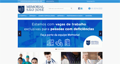 Desktop Screenshot of hospitalmemorial.com.br